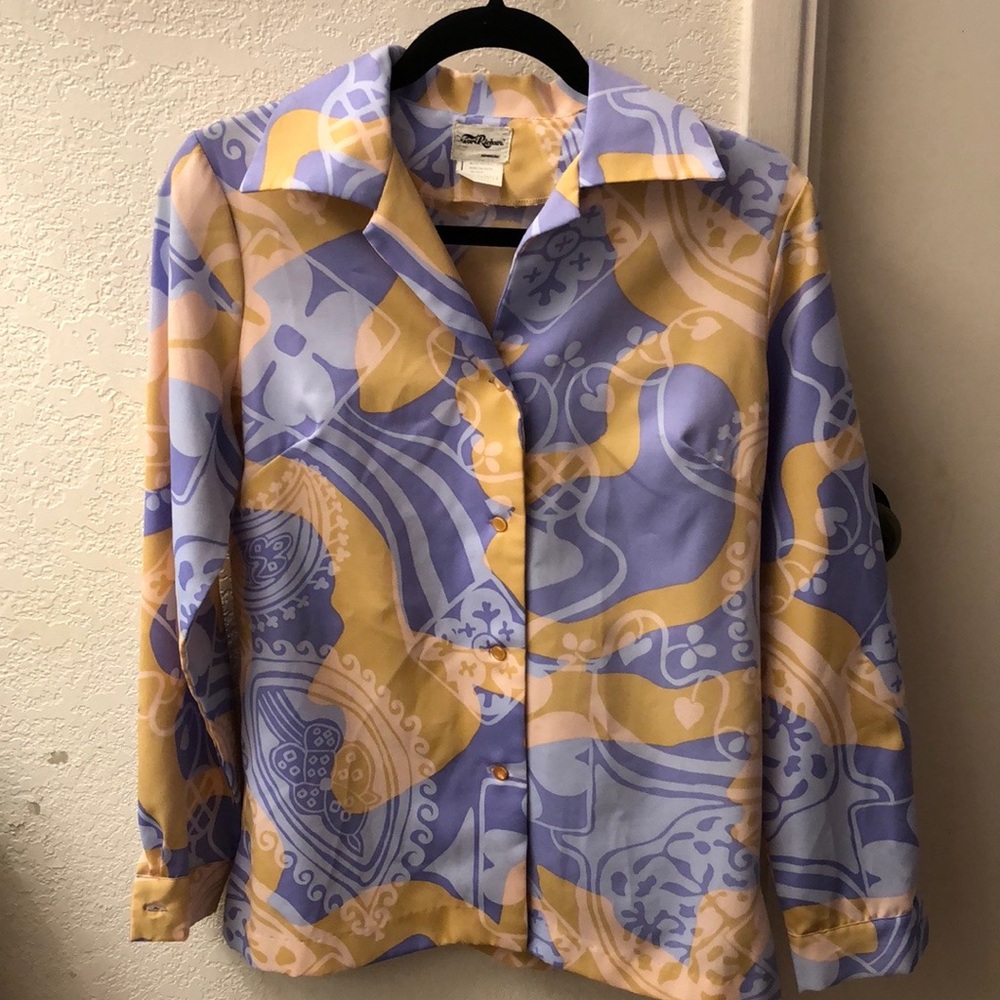 Tori Richard Women’s Long Sleeved Polyester Shirt